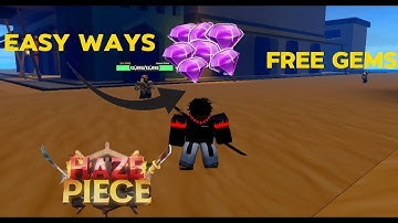 best way to get gems (roblox) haze piece