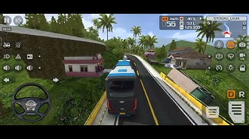 Eicher KSRTC Bus Driving - Bus Simulator Indonesia - Android Gameplay