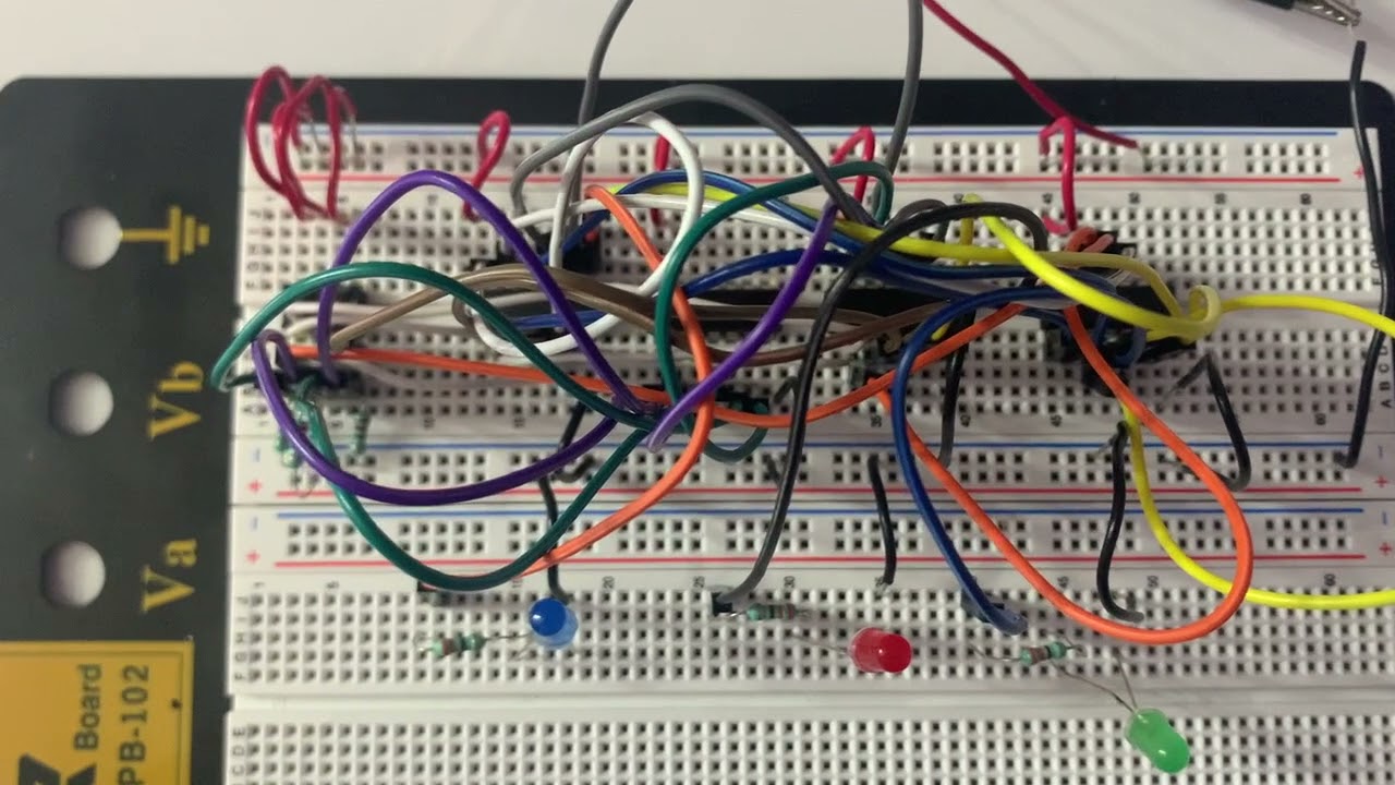 Taller 2 Ejercicio 2 Protoboard - YouTube