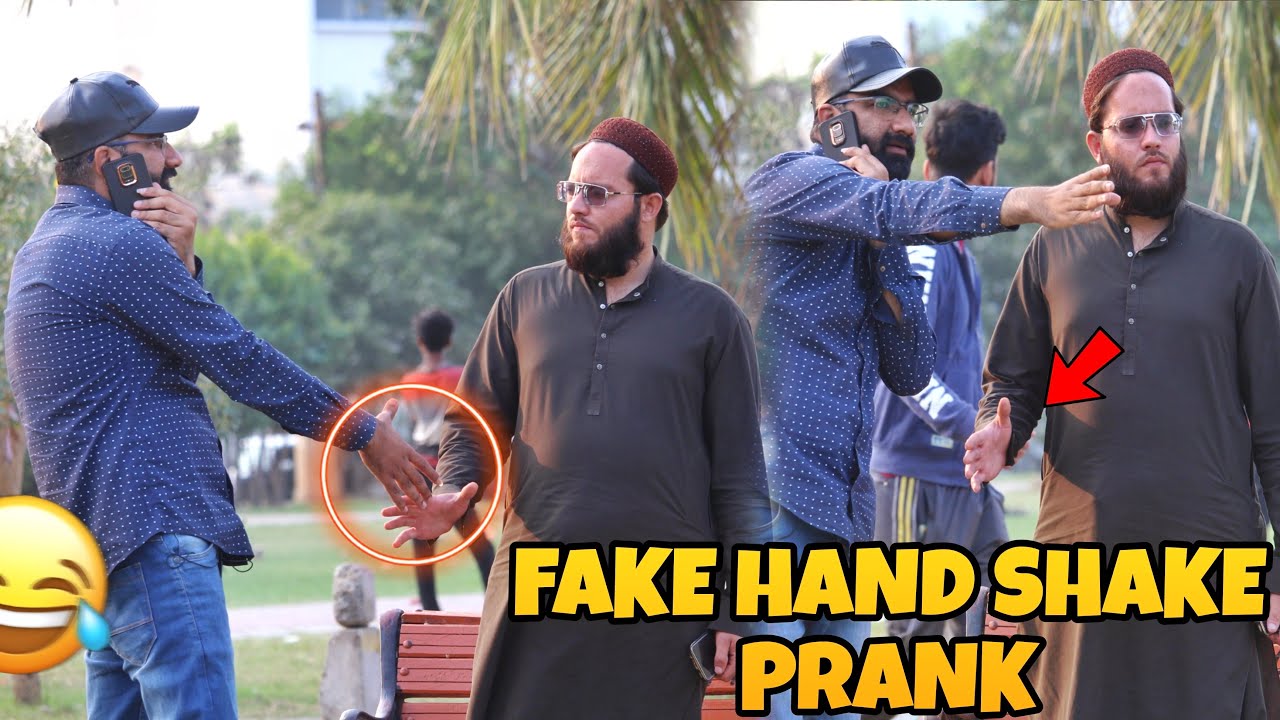 Hand Shake Prank Part 2 Challenger Boys YouTube