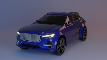 3D Modeling Car  -  Blender Timelapse