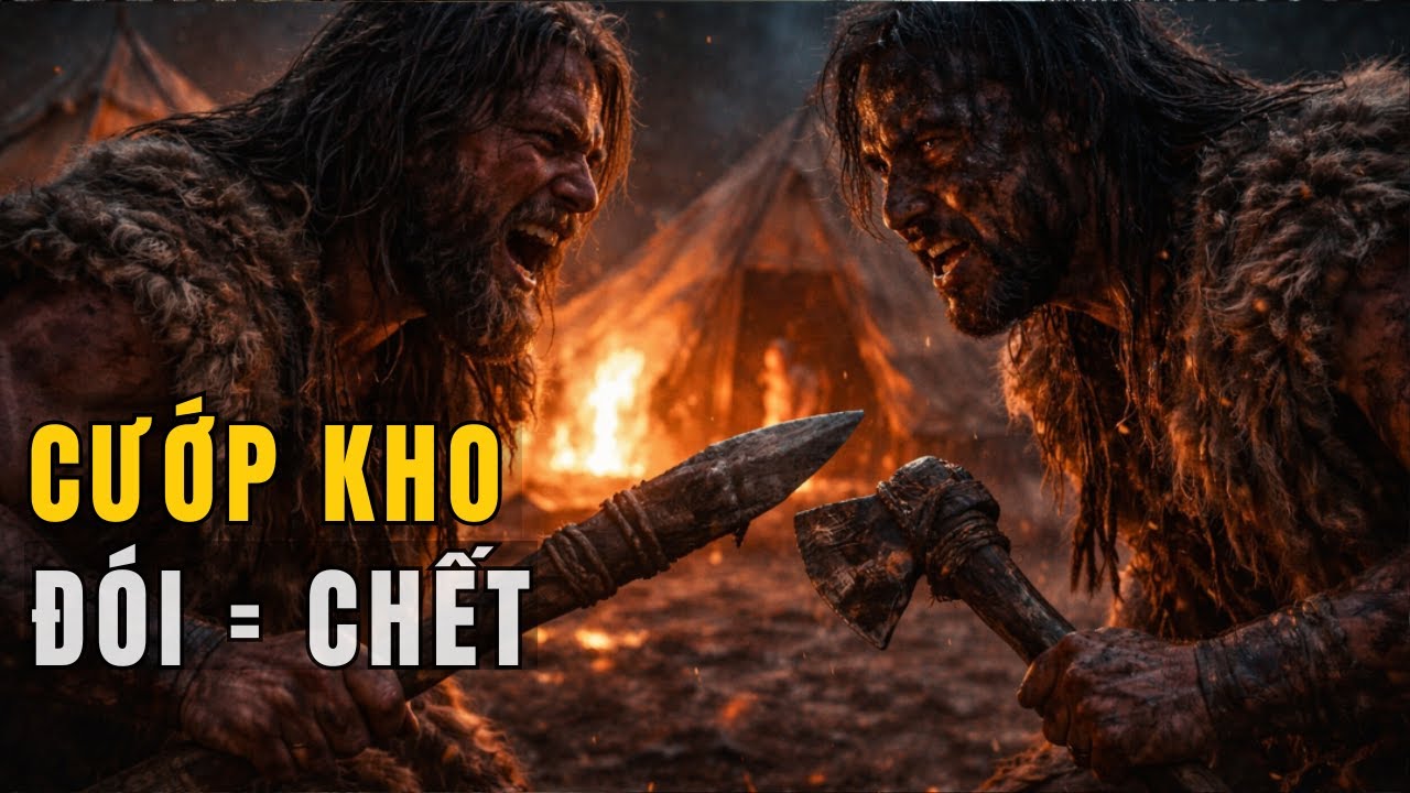 THỜI ĐỒ ĐÁ: Vì sao bộ tộc tấn công để cướp kho dự trữ? — Luật rừng bắt đầu