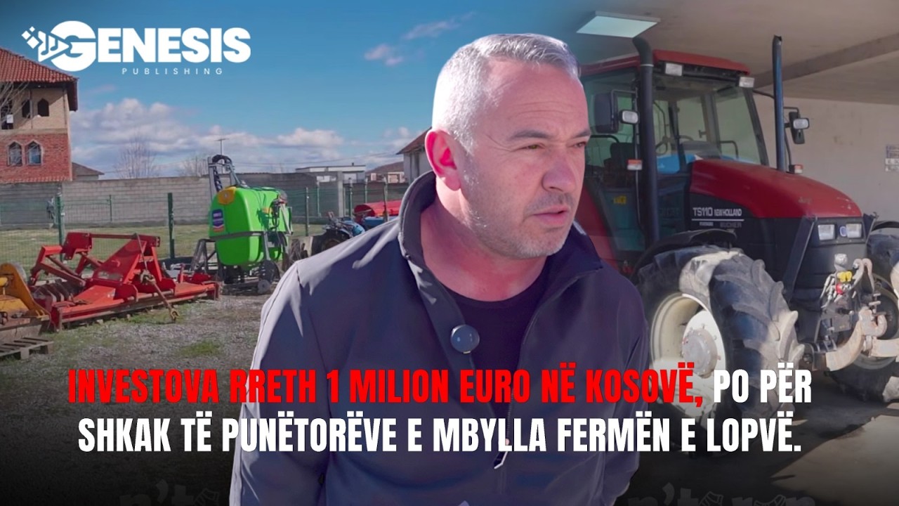 Investova rreth 1 milion euro në Kosovë, po për shkak të punëtorëve e mbylla fermën e lopvë.