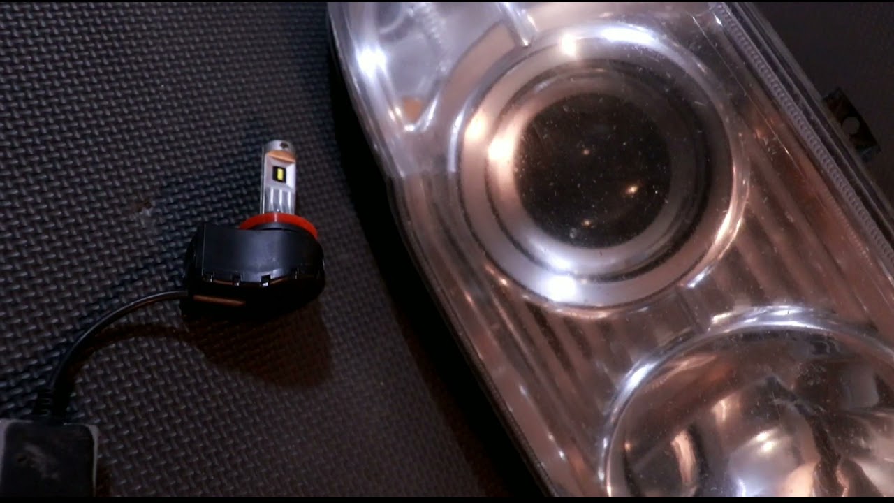 Diode Dynamics SL1 LED Bulbs In A Peterbilt 389 Headlight YouTube