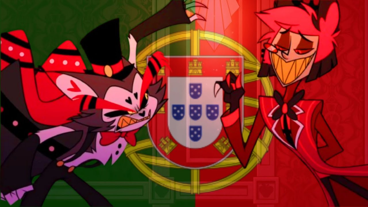 HAZBIN HOTEL | HUSK CONFRONTA ALASTOR [FANDUB EM PORTUGUÊS DE PORTUGAL (PT-PT)]