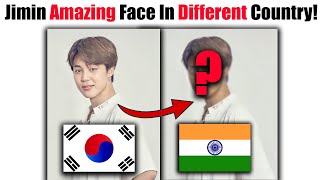 BTS Jimin Amazing Face In Different Country!! 😮😱