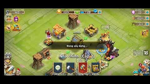 Hướng dẫn chơi castle clash trên pc