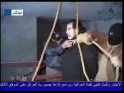 Saddam Hussain Death Sentence Exectued in Baghdad, on December 30th 2006 at 5:45 AM