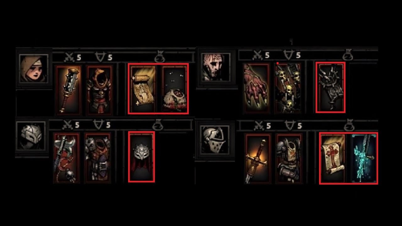 최고의 장신구세팅! / BEST TRINKET BUILDS! (다키스트 던전, Darkest Dungeon) YouTube