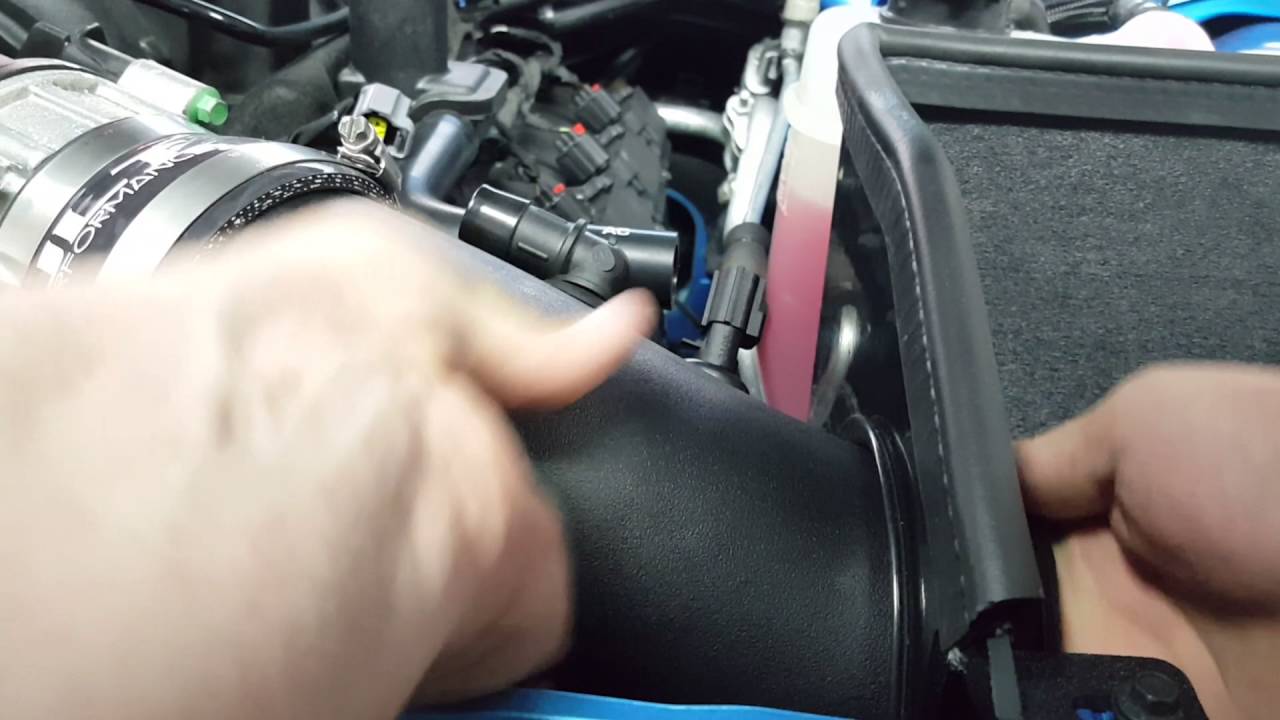 2016 Dodge Charger Scat Pack B5 Blue JLT Cold Air Intake (sort of an install video lol) YouTube