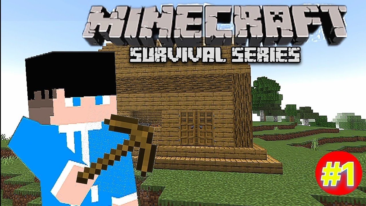 I make HOUSE in MINECRAFT | survival series episodes #1 - YouTube