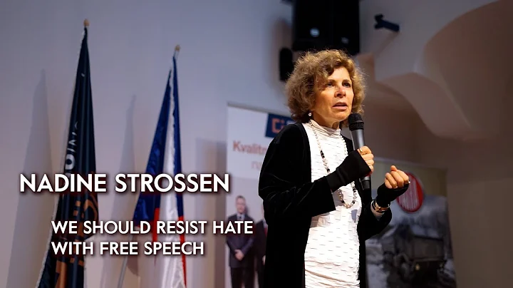 Nadine Strossen - We should resist hate with free speech / 19. 11. 2021