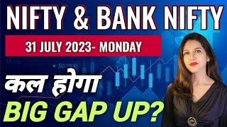 Nifty Prediction For Tomorrow | 31 July | Bank Nifty Analysis | Stock Market Tomorrow | Payal