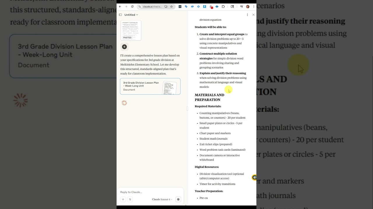TEACHERS! Use AI to Create Lesson Plans, Class Activities, Assignments or Assessments in Minutes!
