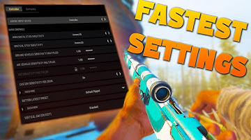 Use THESE SETTINGS to be the FASTEST SNIPER on CALL OF DUTY VANGUARD!!! (INSANE)