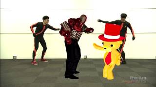 Live entertainment using Xsens motion capture