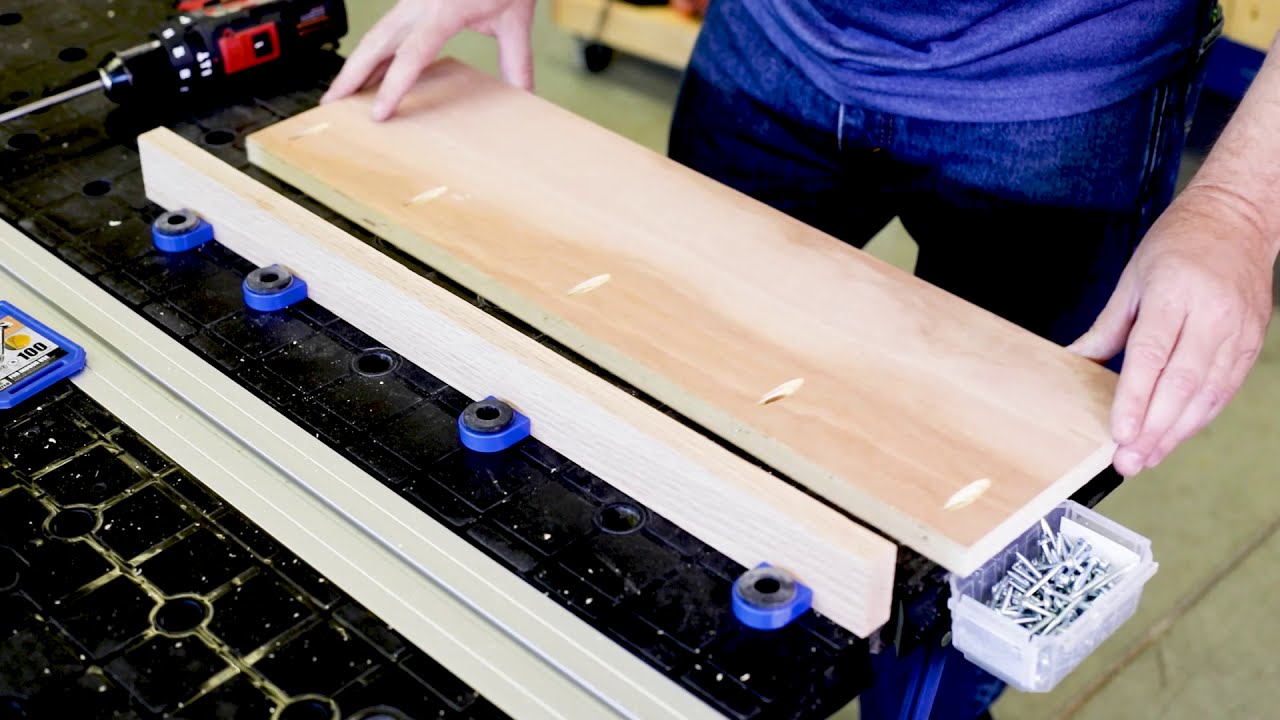 How To Strengthen Shelves by Adding Edging YouTube