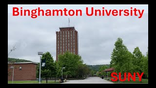 Binghamton University, State University of New York (SUNY), Campus Tour