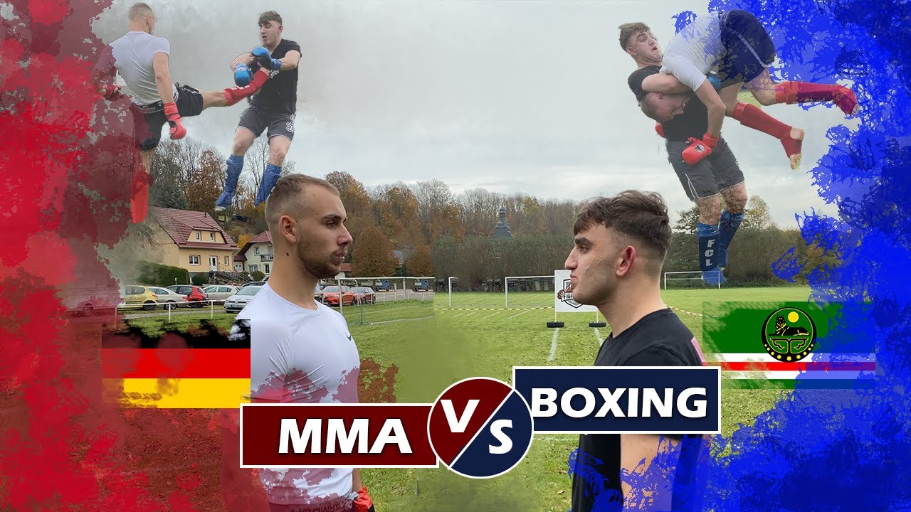 German Conor McGregor vs. Chechen Boxing Champion MMA Streetfight