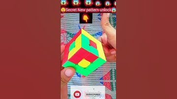 3×3 Rubik’s Cube || New Amazing Patterns & Tricks 😱🔥 (Must Try!) #shorts #ytshorts #viralshorts