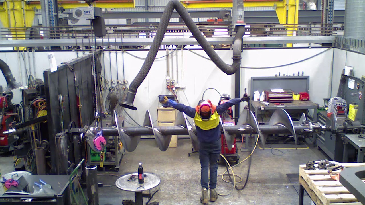 Auger being manufactured in Brisbane! Digga Australia YouTube