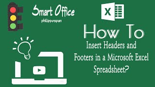 How To Insert Headers and Footers in a Microsoft Excel Spreadsheet?