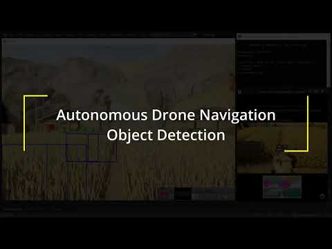 Drone Object Detection in Unreal Engine 4.27