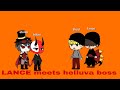 Lance meets helluva boss characters