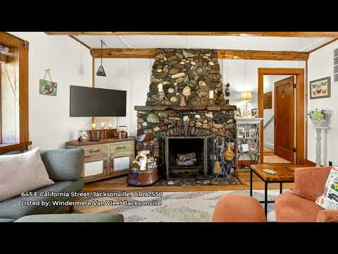 645 E California Street, Jacksonville, OR home video tour
