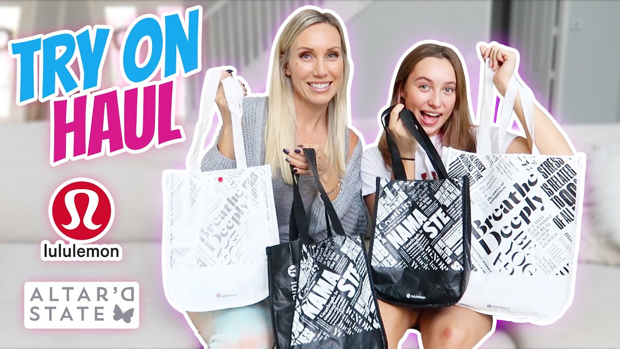 Huge Lululemon Shopping and Try On Haul! Its R Life 