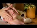 Hungarian Face Lift Massage and Gua Sha Stone Massage [relaxing ASMR no talking]