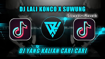 DJ LALI KONCO X SUWUNG TERBARU VIRAL TIKTOK ( Slowed + Reverb )