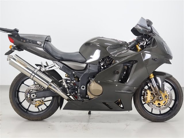 KAWASAKI ZX-12R ZXT20B エンジン始動 テックサーフ マフラーサウンド
