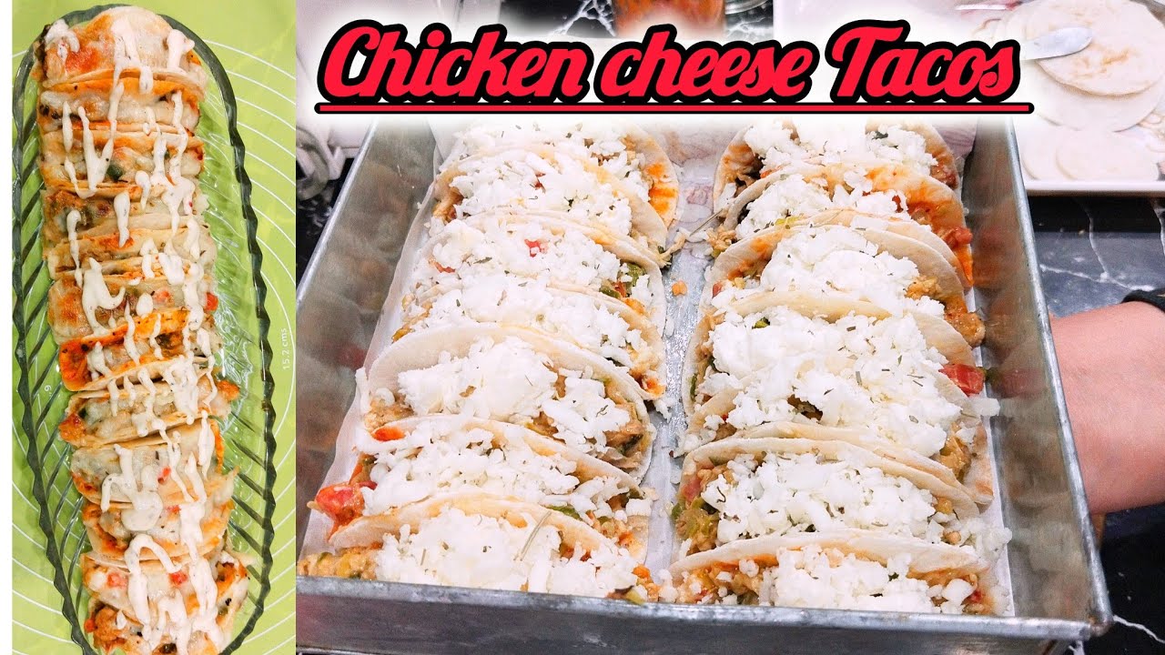 Easy Chicken Tacos Recipe | Quick & Tasty Mexican Snack at Home | 15-Minute Recipe