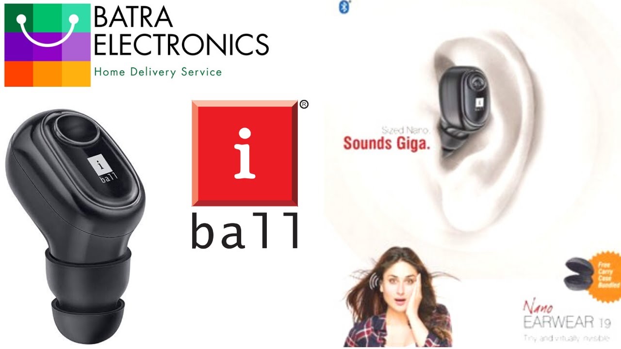 i ball Nano Earwear - T9 | I ball Earbuds | Inear Wireless Handsfree | Airpods | 9414479200