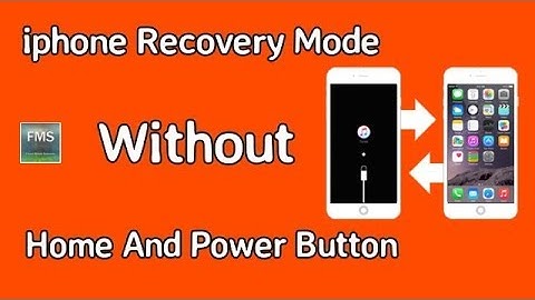 How To Enter Recovery mode Without Home and Power Button iPhone7,  Plus/6S/5S/5C/5/4S/4/3GS/iPad