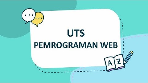 Presentasi Web - UTS Pemrograman Web