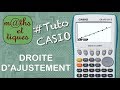 STAT : Afficher la droite d'ajustement - Tutoriel CASIO ...