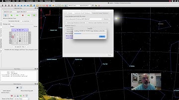 Loading the MPCORB.DAT file into theSky
