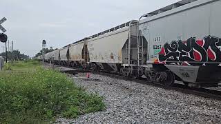 CSXT M649.28 at Valdosta, GA (August 29, 2025) {0805}