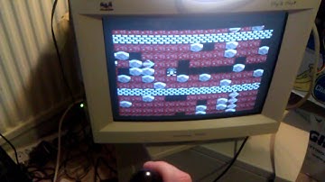 Atmel AVR ATmega644 doing Boulder Dash (updated)