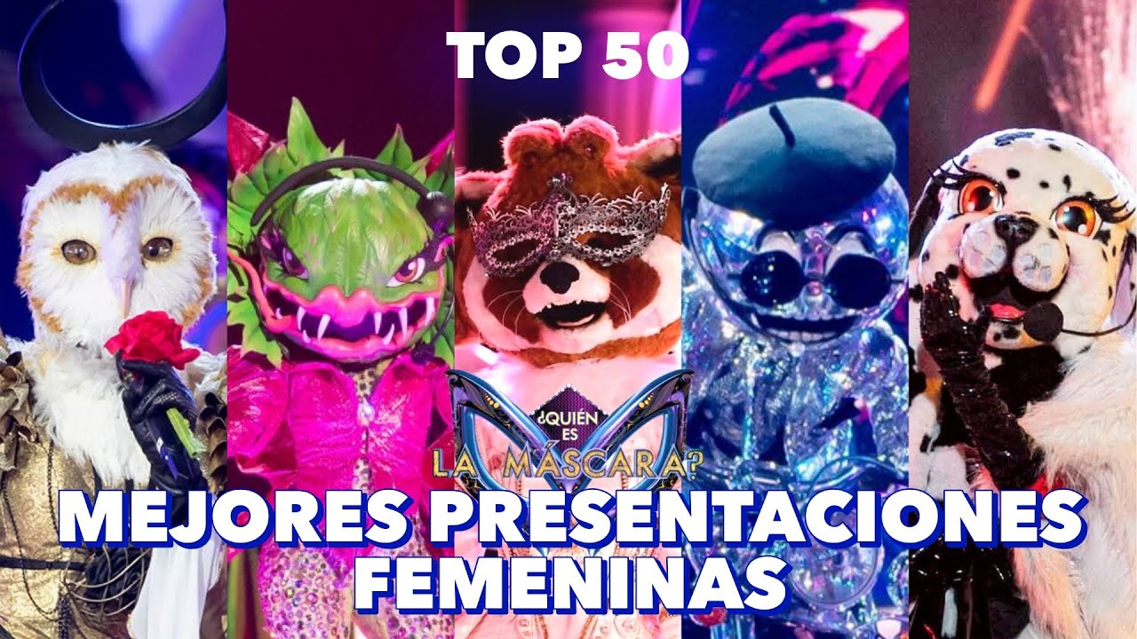 Las 50 mejores presentaciones femeninas de ¿Quién es la máscara? | Masked Orbit