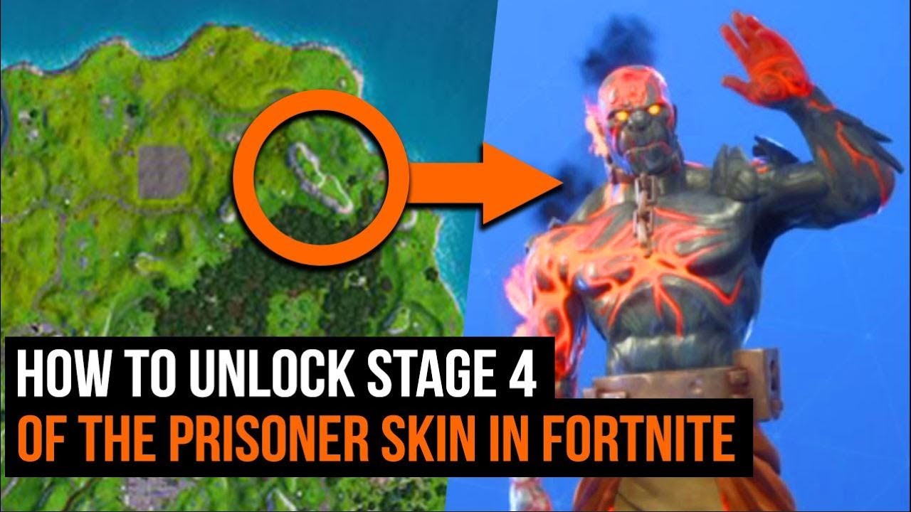 how to unlock every stage of the prisoner skin in fortnite - fortnite prisoner stage 4