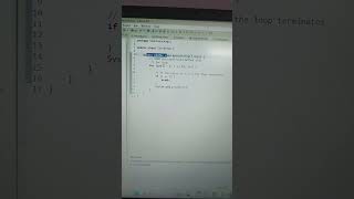 Java Program: Using for,if and break
