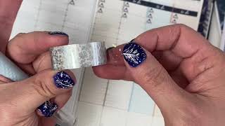 Plan With Me JIBUN Techo A5 slim Yule Ball