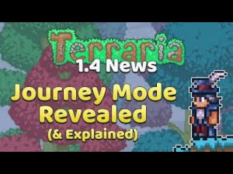 Terraria - How To Use Journey Mode (a.k.a Terraria Creative Mode) - YouTube
