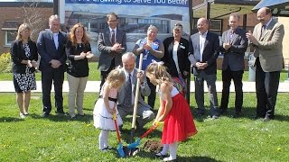 Saugeen Memorial Hospital groundbreaking ceremony