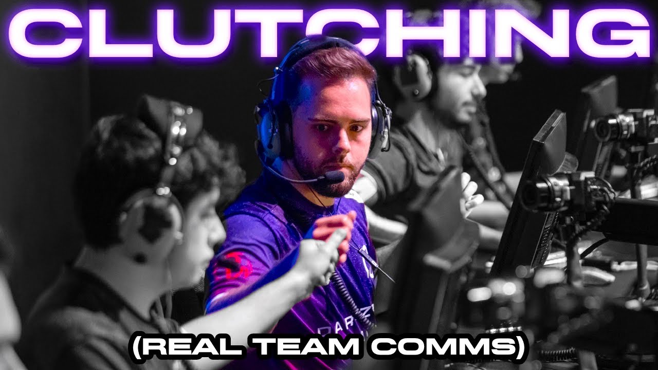 How Pros Talk When Clutching in R6 Siege - YouTube