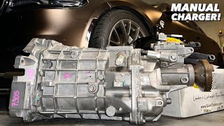 BUILDING A 6-SPEED MANUAL HELLCAT CHARGER!! PT.1