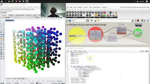 RHINO DEVELOPER: GhPython Script: Rhino Common TUTORIAL 3D_Array_008